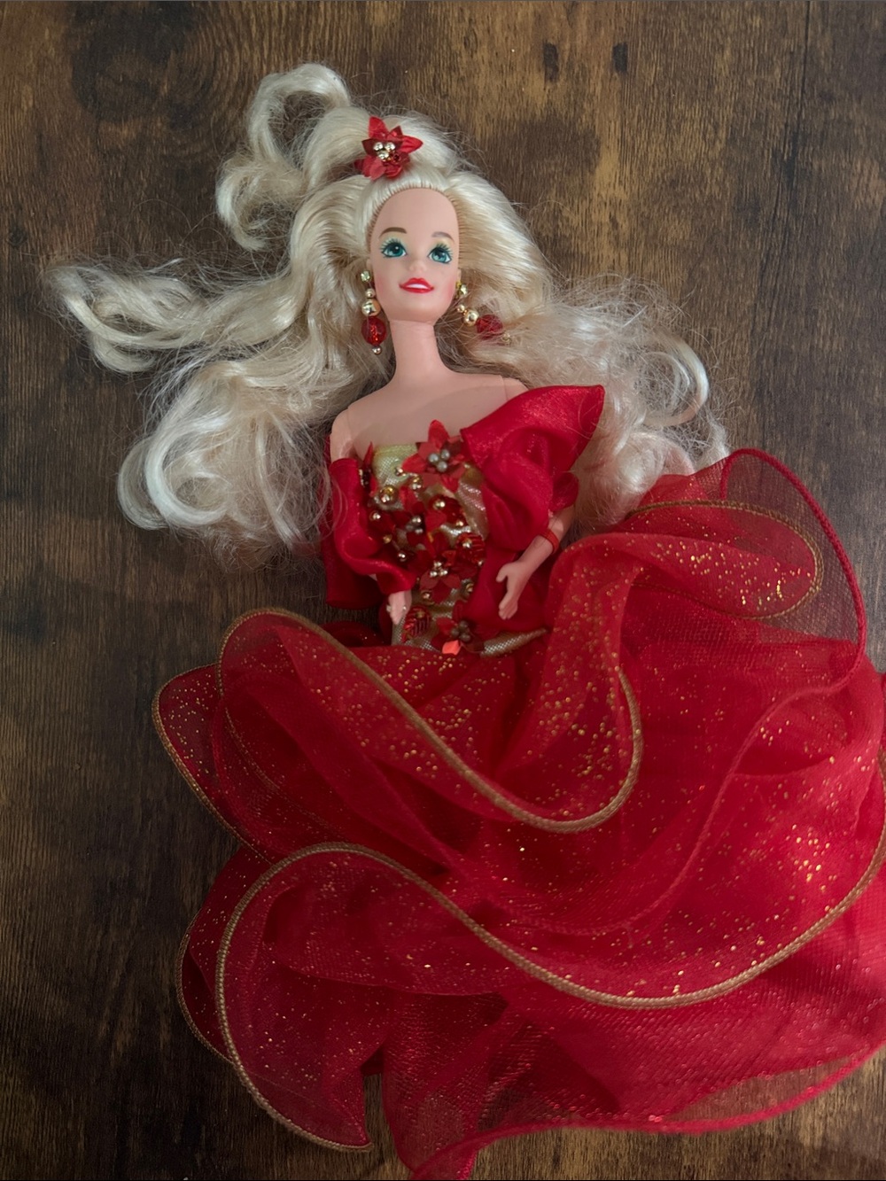 1993 happy holidays Barbie doll